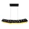 Cwi Lighting Gondola LED Chandelier With Black Finish 1244P40-101 - alternate 6